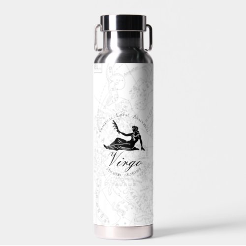 Virgo Astrology Sign Zodiac Personality Name White Water Bottle