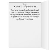 Virgo Aug 22 - Sept 23 Cards (Inside (Left))