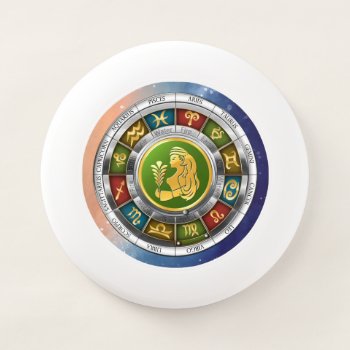 Virgo (august 23-september 22). Zodiac Signs. Wham-o Frisbee by VintageStyleStudio at Zazzle