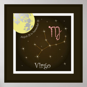 Virgo August 23 to September 23 Poster