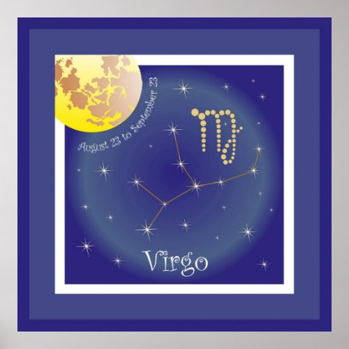 Virgo August 23 to September 23 posters