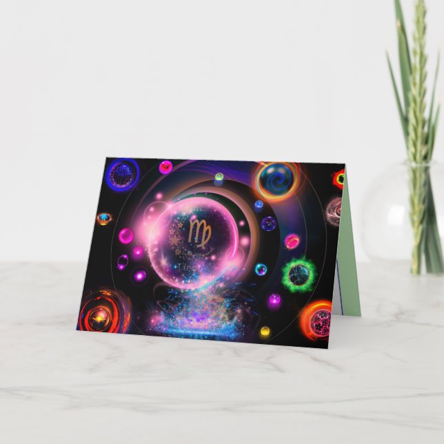 Virgo Birthday Card (Front)