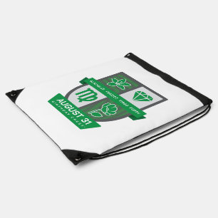 Virgo Birthday Crest™ for August 23-31 Drawstring Bag