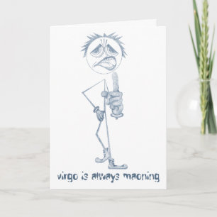 Virgo [ - BitchScope - ] Birthday Card