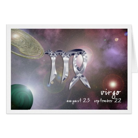 Virgo Cards (Front Horizontal)
