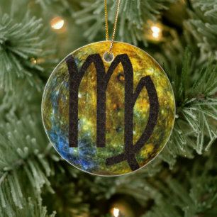 Virgo Ceramic Ornament
