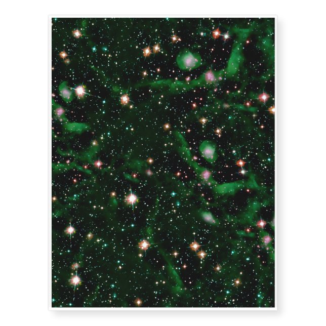 Virgo Cluster is a cluster of galaxies whose cente Temporary Tattoos (Front)