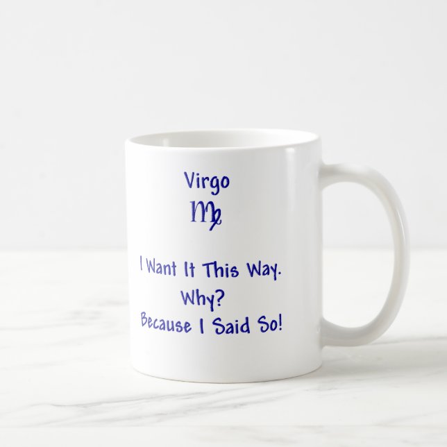 Virgo Coffee Mug (Right)