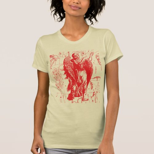 Virgo Constellation Map Hevelius 1690 Fashion T_Shirt