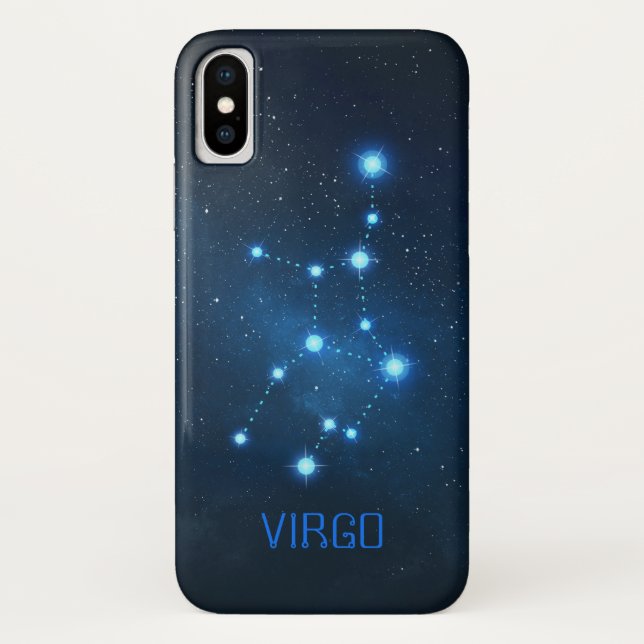 Virgo Constellation Zodiac Case-Mate iPhone Case (Back)