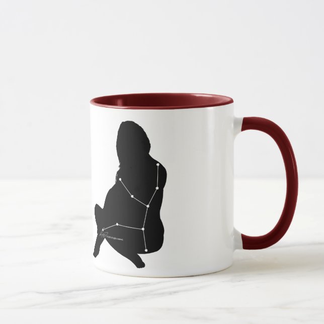Virgo Constellation/Zodiac Mug (Right)