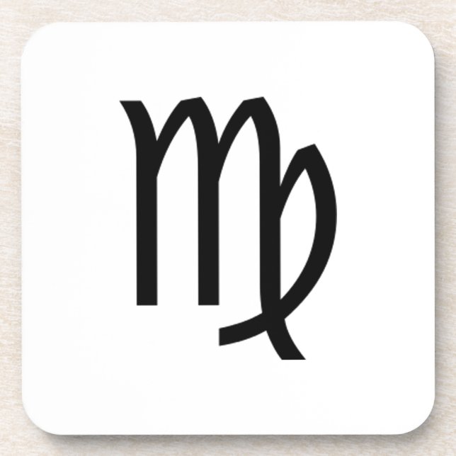 Virgo Drink Coaster (Front)