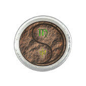 Virgo & Earth Monkey Ring (Front)