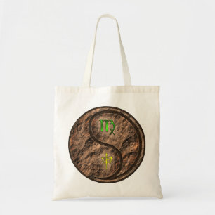 Virgo & Earth Monkey Tote Bag