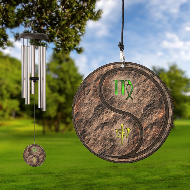 Virgo & Earth Monkey Wind Chime (Outdoor)