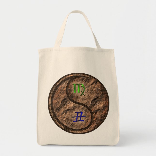 Virgo & Earth Ox Tote Bag (Front)