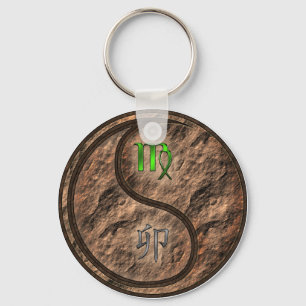 Virgo & Earth Rabbit Keychain