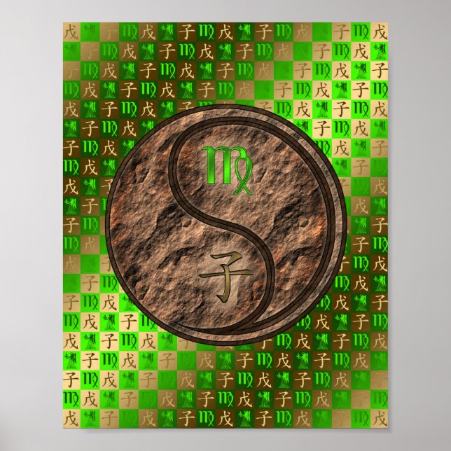 Virgo & Earth Rat Poster (Front)