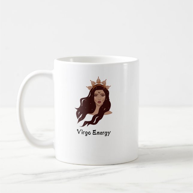 Virgo Energy Coffee Mug (Left)
