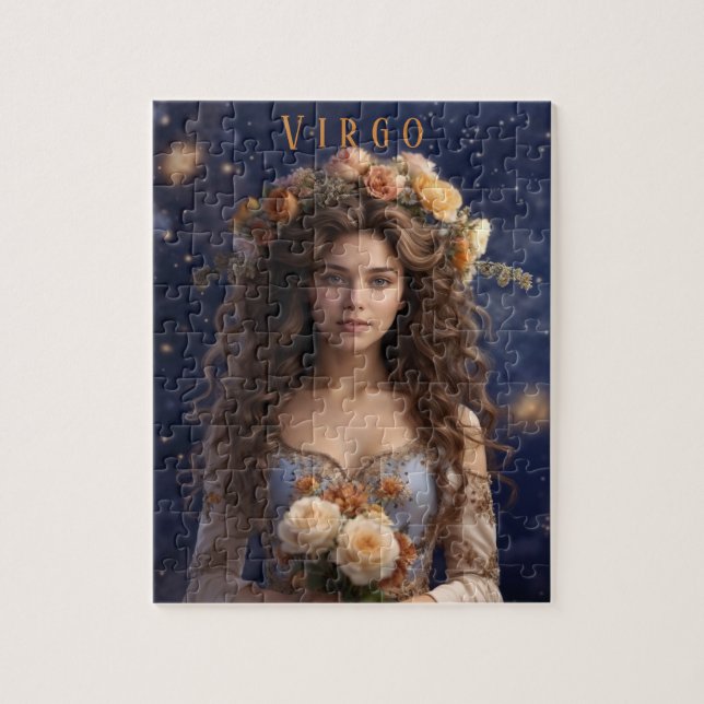 Virgo Female Jigasw Puzzle (Vertical)