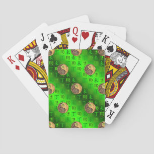 Virgo & Fire Goat Classic Playing Cards