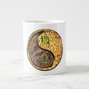 Virgo & Fire Goat Giant Coffee Mug