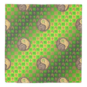 Virgo & Fire Horse Duvet Cover
