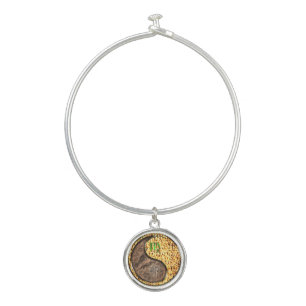 Virgo & Fire Rabbit Bangle Bracelet