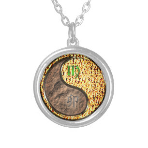 Virgo & Fire Rabbit Silver Plated Necklace
