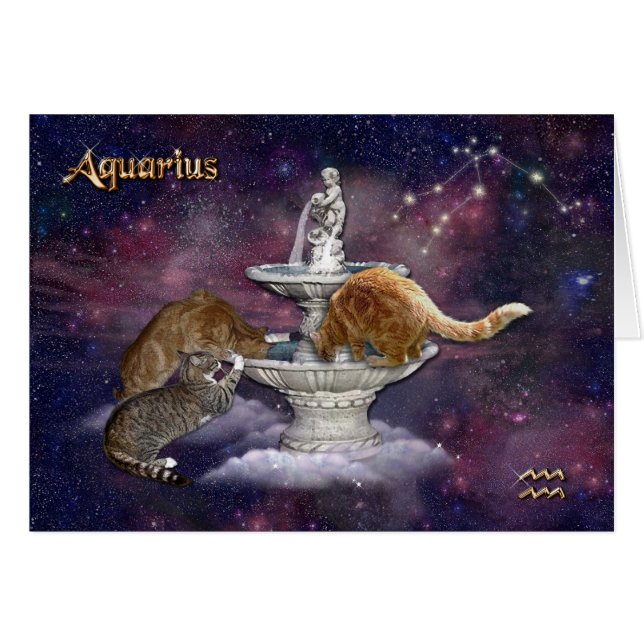 Virgo for Cat Lovers Cards (Front Horizontal)