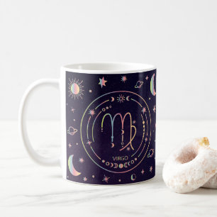 Virgo funny nutrition facts zodiac horoscope coffee mug
