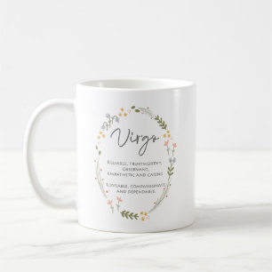 Virgo Gift Septmber Birthday Personalized Coffee Mug