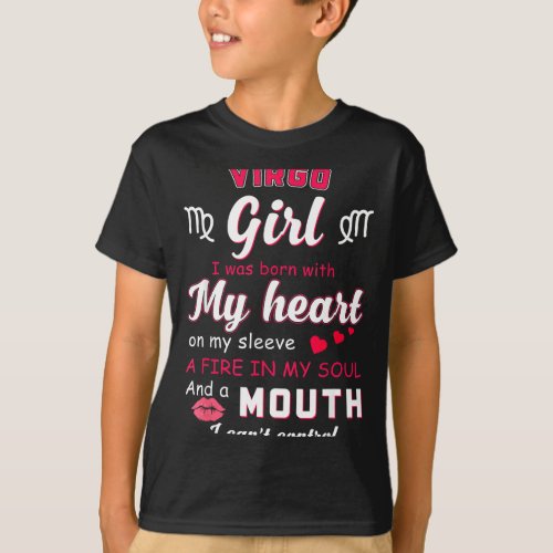 Virgo Girl Funny Quote With Zodiac Sign Birthday I
