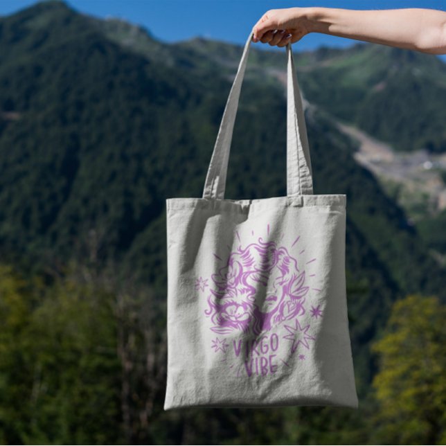 Virgo Girl Tote Bag   (Creator Uploaded)