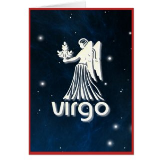 Virgo Greeting Card