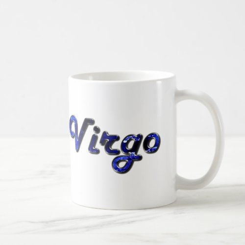 Virgo in Sapphire Gemstone Coffee Mug