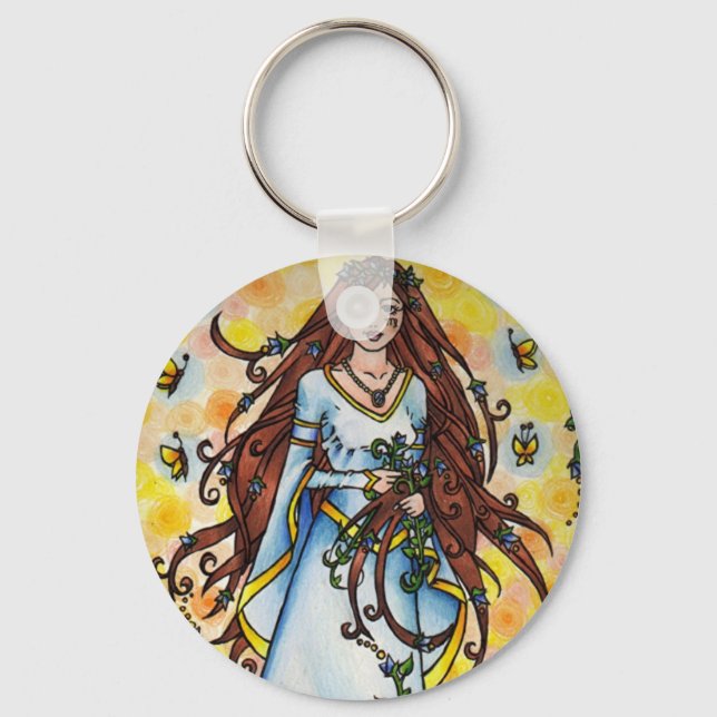 Virgo Keychain (Front)