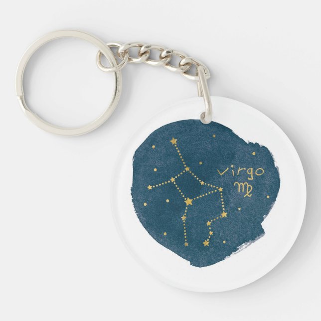 Virgo Keychain (Front)