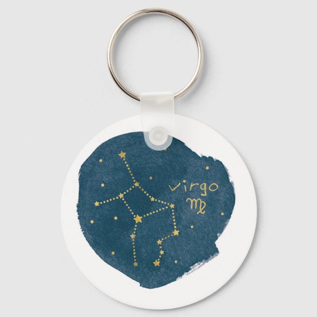Virgo Keychain (Front)