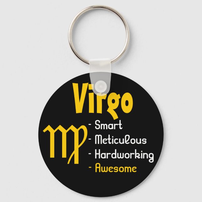 Virgo Keychain (Front)