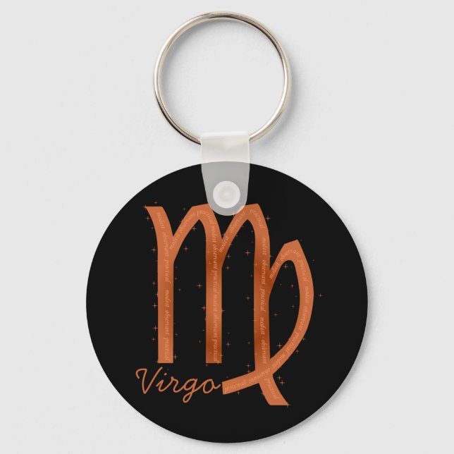 Virgo Keychain (Front)