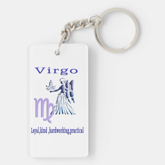 virgo keychain (Back)