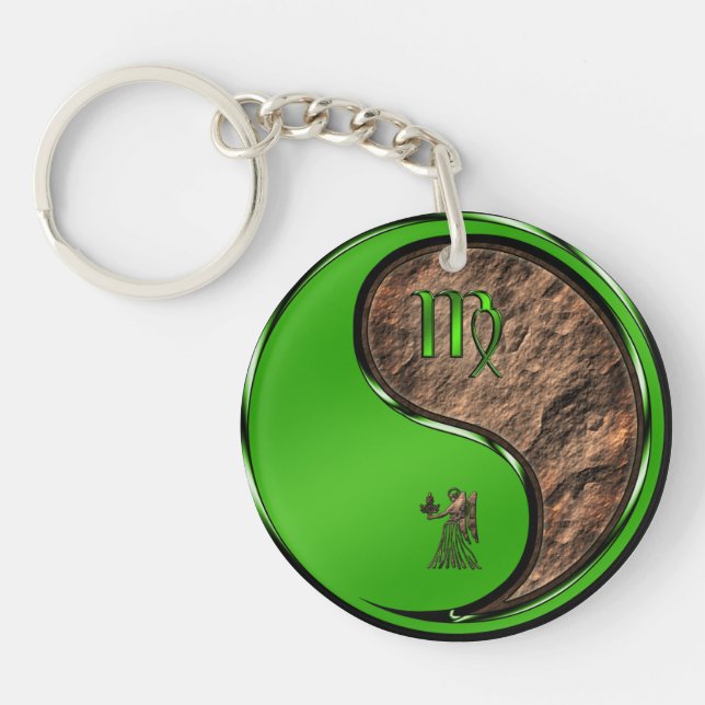 Virgo Keychain (Front)