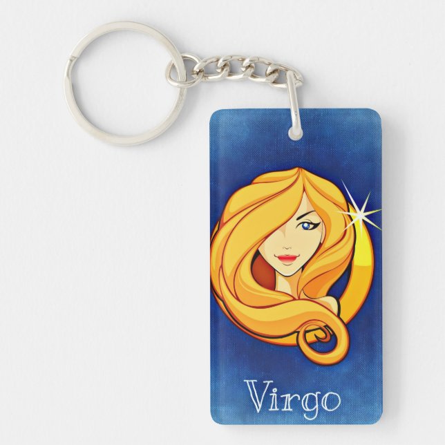 Virgo Keychain (Front)