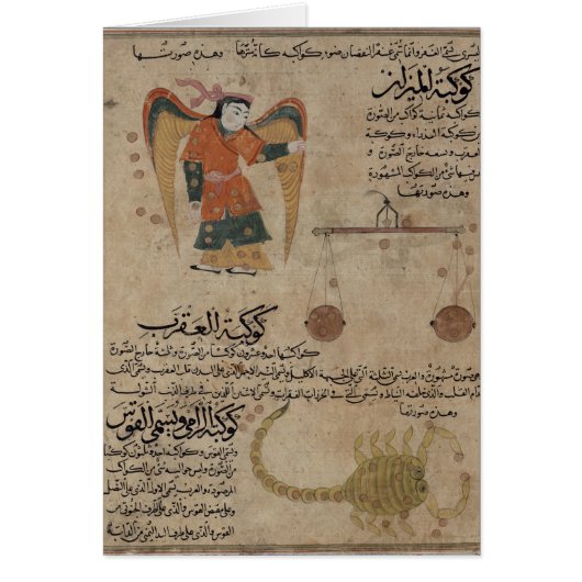 Virgo, Libra and Scorpio Cards (Front)