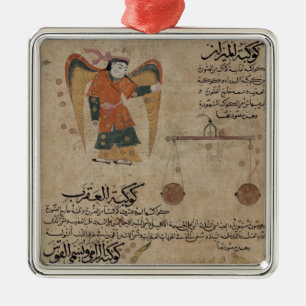 Virgo, Libra and Scorpio Metal Ornament