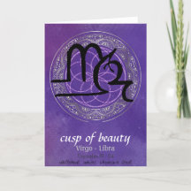 Cusp Virgo Libra Cards Zazzle