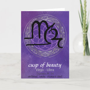 Virgo - Libra Cusp Greeting Card