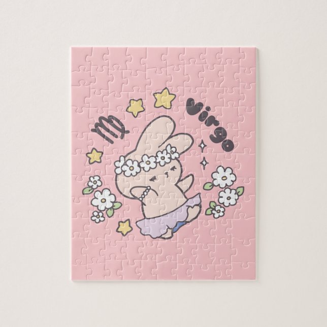 Virgo Loppi Tokki Bunny Zodiac Series Jigsaw Puzzle (Vertical)