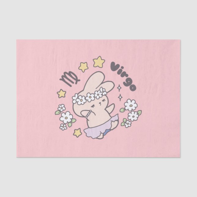 Virgo Loppi Tokki Bunny Zodiac Series Tissue Paper (Front)
